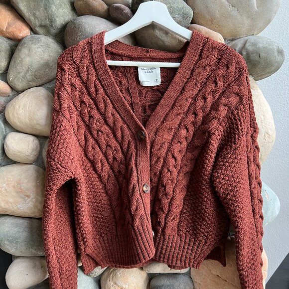 Abercrombie & Fitch Sweaters - Abercrombie and Fitch Burnt Orange Sweater